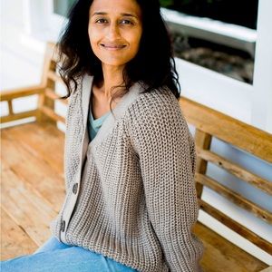 VGUC Nui Bernard Merino Wool Cardigan in Toast Size XS